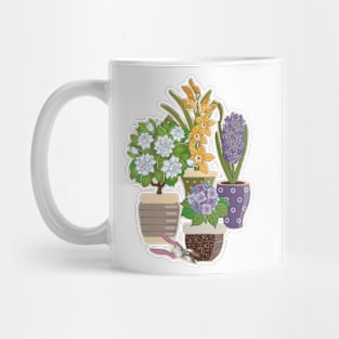 Flowering House Plants Mug